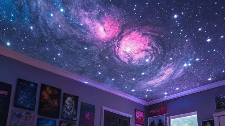 NightCalm Planetarium Projector With 12 Interchangeable Projection Scenes